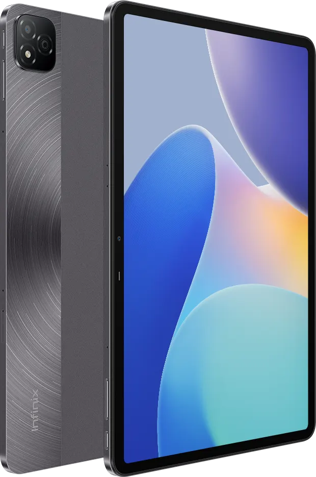 تابلت إنفينيكس إكس باد، شاشة 11.0 بوصة، ذاكرة داخلية 256 جيجابايت، رامات 8 جيجابايت، شبكة الجيل الرابع LTE، لون رمادي ستيلر