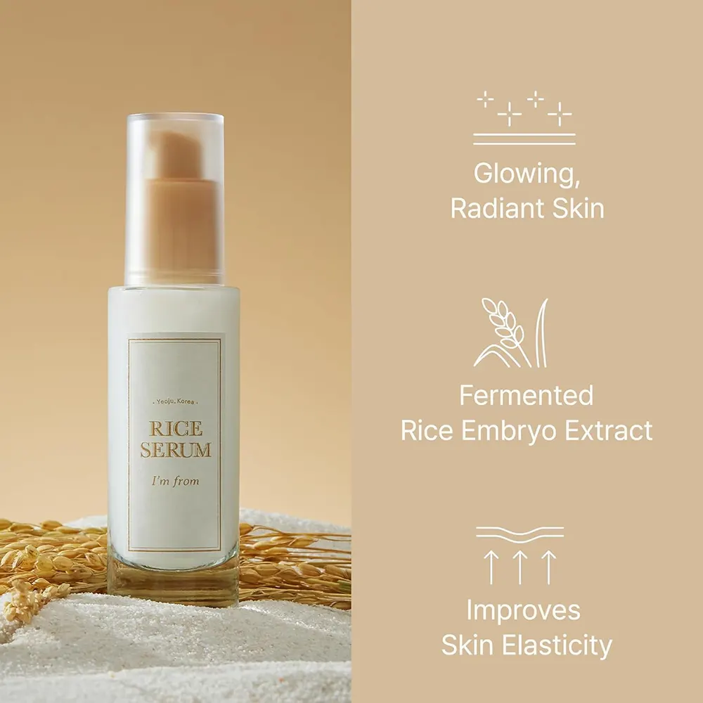 Iam From Rice Serum To Face, 30 Ml