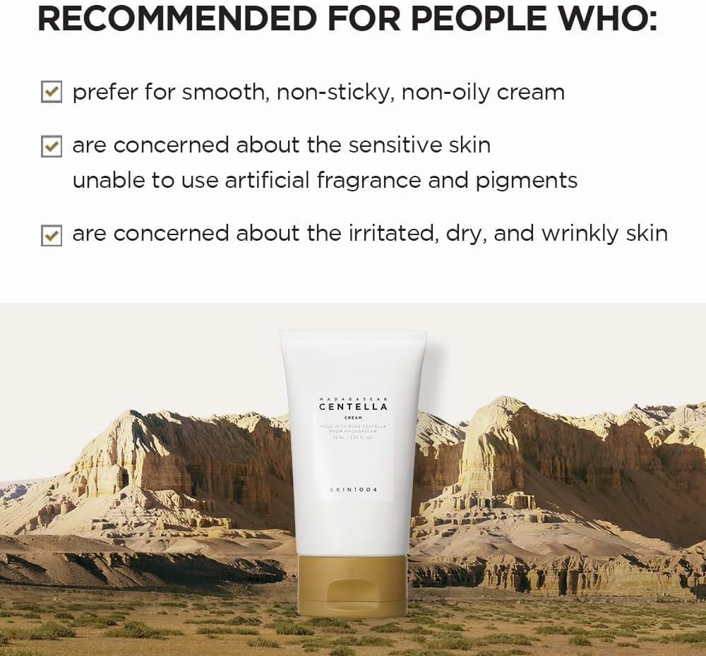 Skin1004 Madagascar Centella Cream, 75 Ml