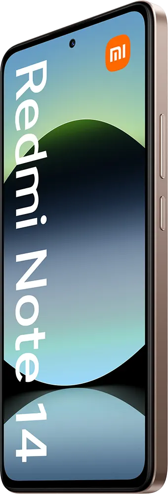 موبايل ريدمي نوت 14 ثنائي الشريحة، ذاكرة 256 جيجابايت، رامات 8 جيجابايت، شبكة الجيل الرابع إل تي إي، ذهبي