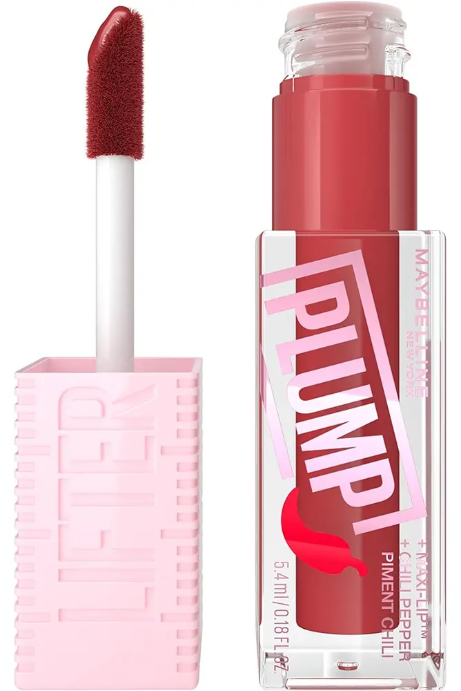Maybelline Lifter Plump Lip Plumping Gloss, 006 Hot Chili