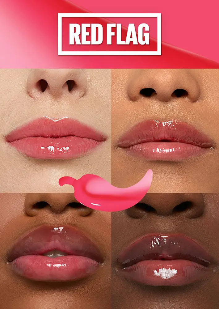 Maybelline Lifter Plump Lip Plumping Gloss, 004 Red Flag