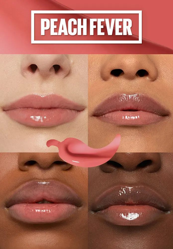 Maybelline Lifter Plump Lip Plumping Gloss, 005 Peach Fever