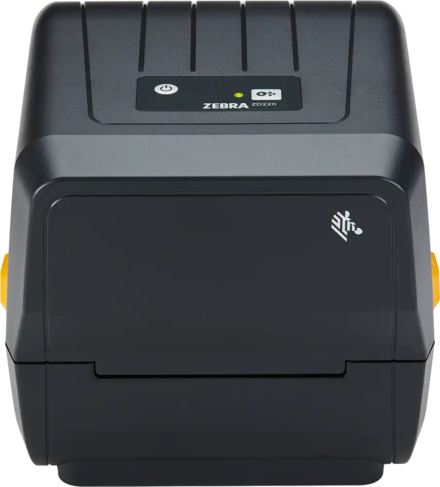 Zebra Thermal Barcode Printer, USB, Black, ZD220T
