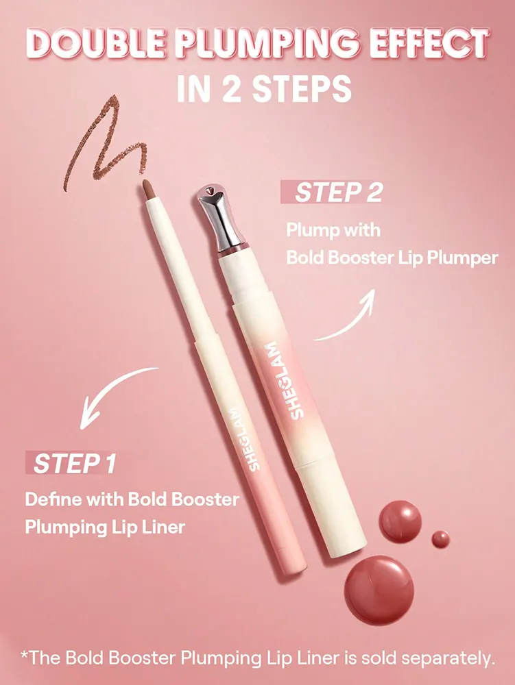 Sheglam Bold Booster Lip Plumper, Honey Glaze