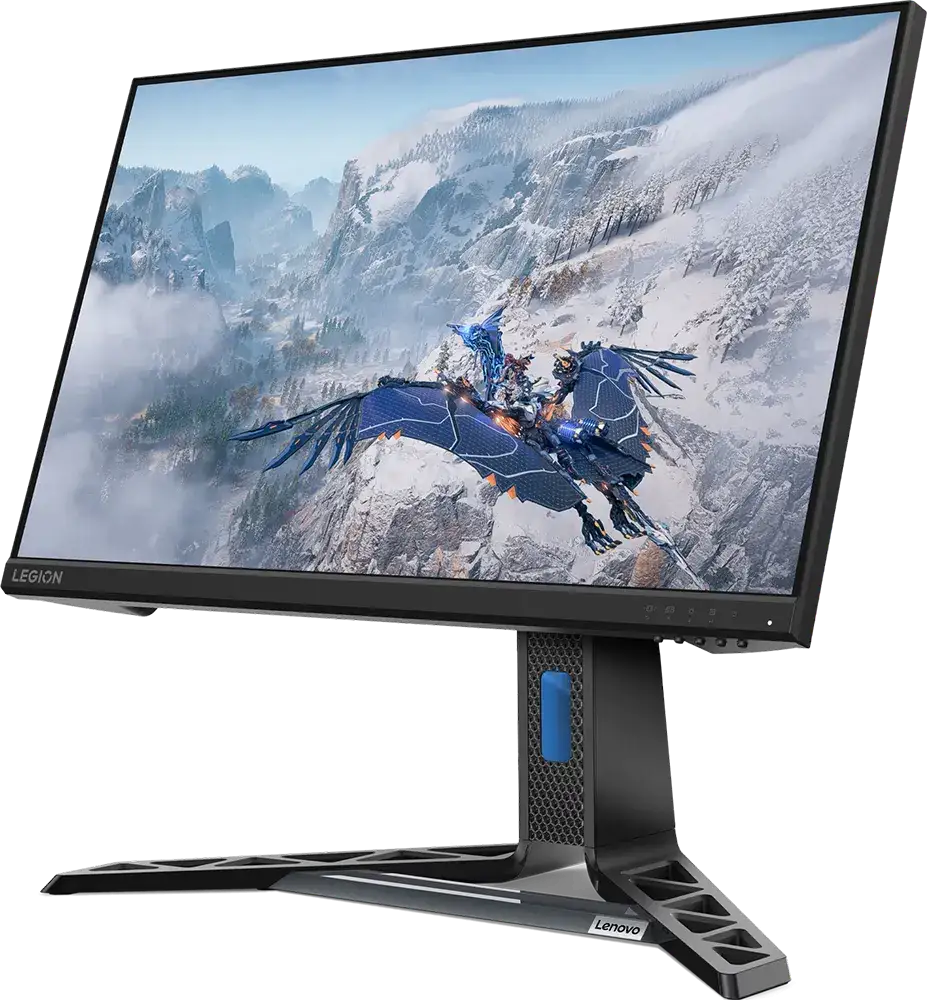شاشة ألعاب لينوفو ليجن R24E، بحجم 23.8 بوصة، لوحة IPS، دقة FHD ، معدل تحديث 180 هرتز، أسود، H24238FR0