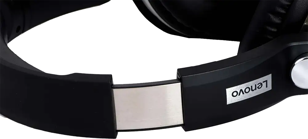 Lenovo Think Plus Wired Headphone ,RGB Colors ,USB Cable, Noise-Canceling, Black , G86B