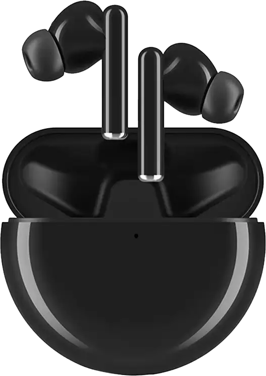 Buddy earbuds, Bluetooth 5.3, Water-resistant, ENC, Black, W20 Plus