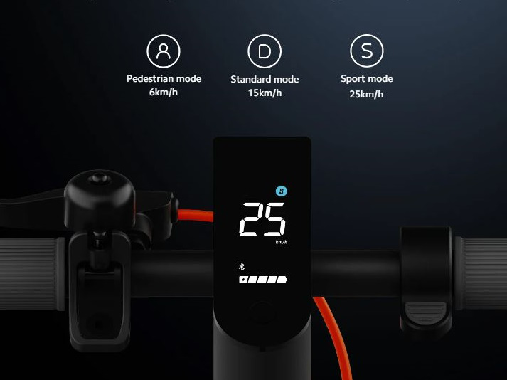 سكوتر كهربائي شاومي 4 لايت الجيل الثاني ، أسود