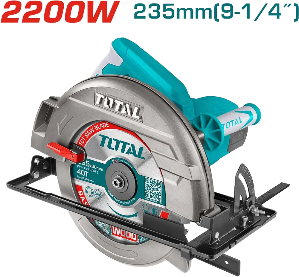 Total Tools Electric Chainsaw, 2200W, 235mm, 4300RPM, TS122235622