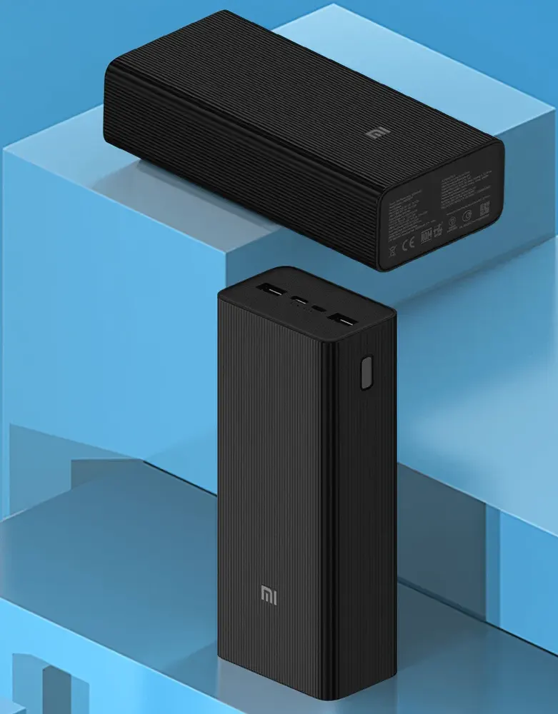 Xiaomi Power Bank, 30000mAh, 18W, Fast Charging, Black, BHR9126GL