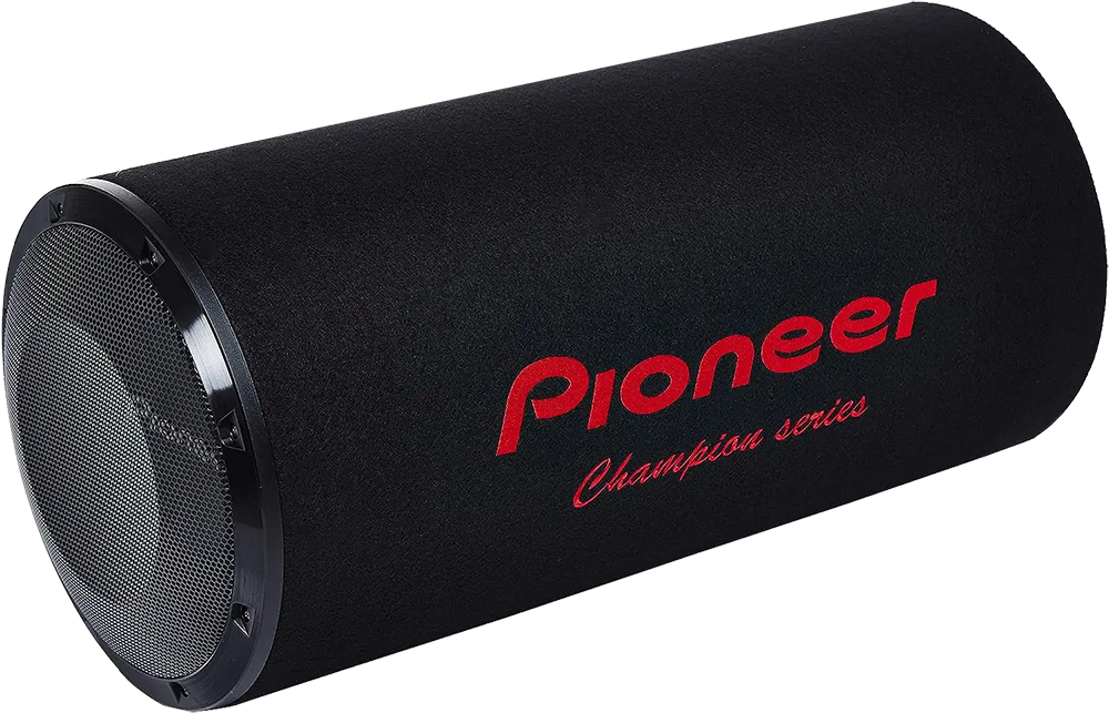 Pioneer Bazooka Speaker , Cylindrical Shape , 1600 Watt , 12 inch, Black ,WX3000T