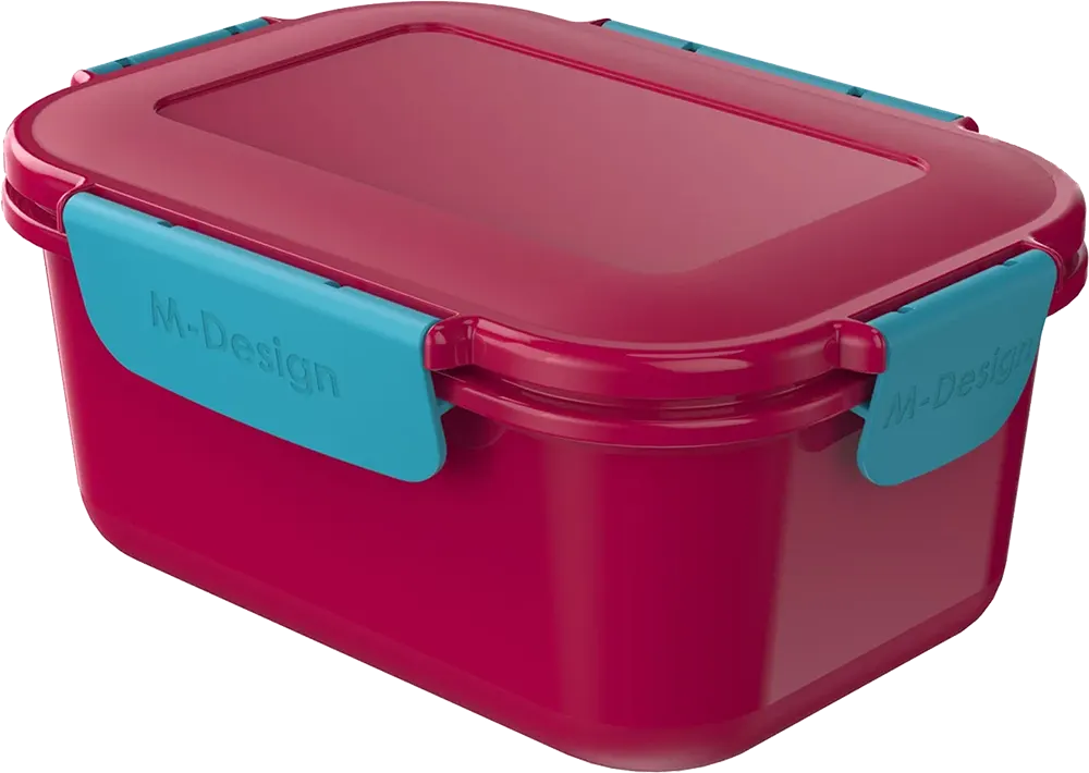 لانش بوكس ام ديزاين، 2.1 لتر، كلبس، فوشيا، موديل 75116