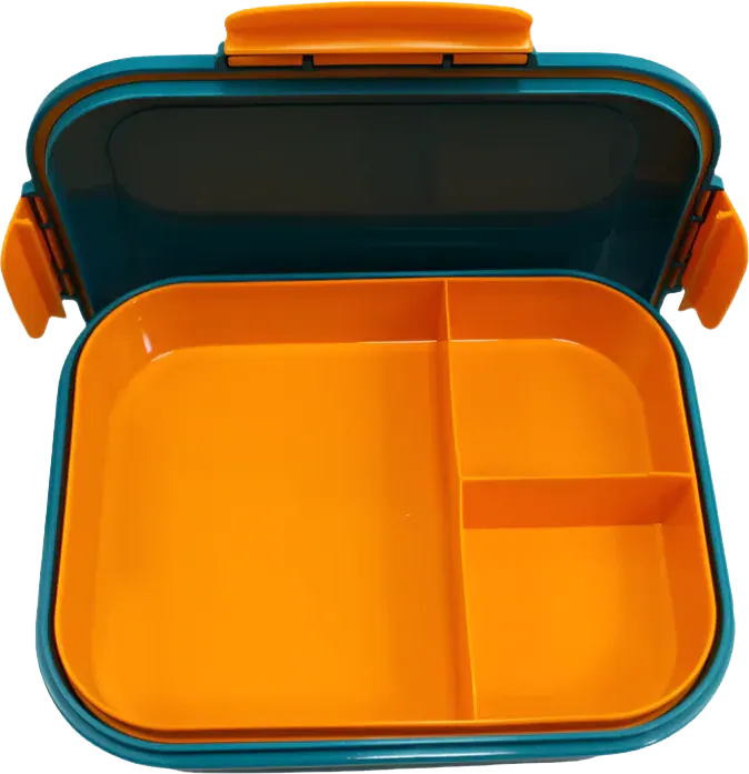 M-Design Lunch Box, 2.1 L, Clips, Turquoise, Model 75118