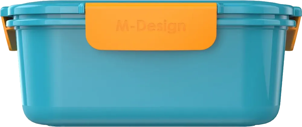 لانش بوكس ام ديزاين، 1.6 لتر، كلبس، تركواز، موديل 75115