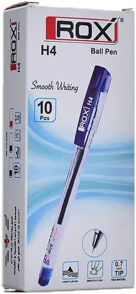 ROX H4 Ballpoint Pen, 0.7 mm, Blue