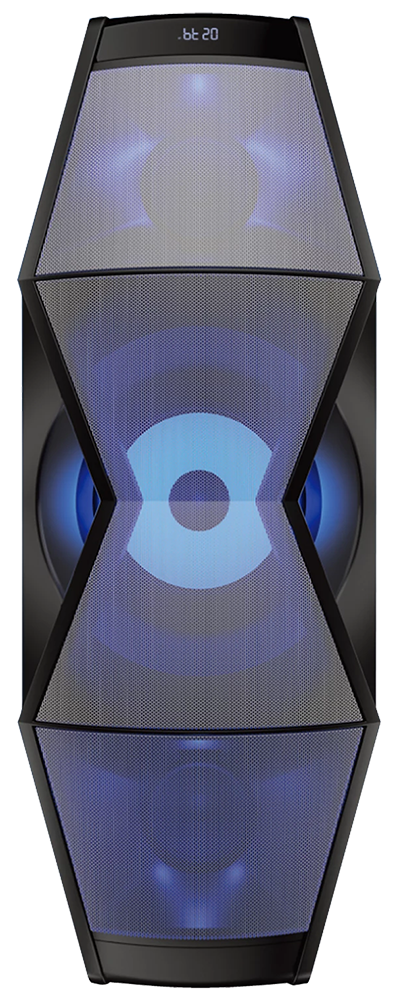 Philips Series 2000 Wireless Speaker, Bluetooth 5.0, 100W, 2.1 Channel, USB Port, SD Input, Black, MMS2200B