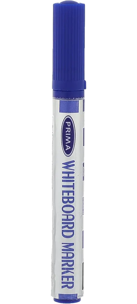 Prima Whiteboard Marker, Chisel Tip, Blue