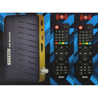 Senator 999 HD Receiver With Built-in WIFI And Bluetooth 2 Remote Control