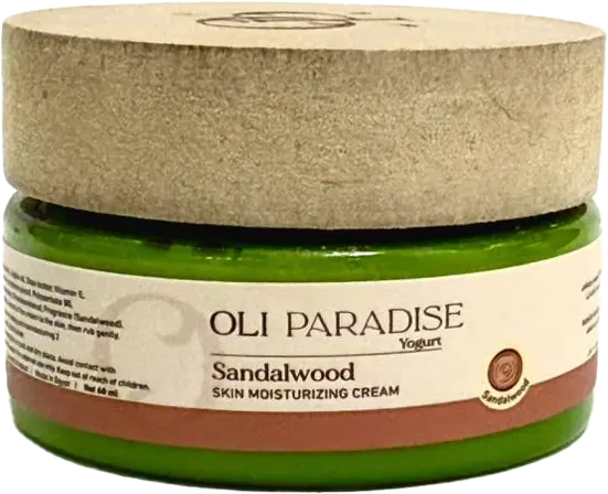 Oli Paradise Sandalwood Cream Body Yogurt, 60 Ml