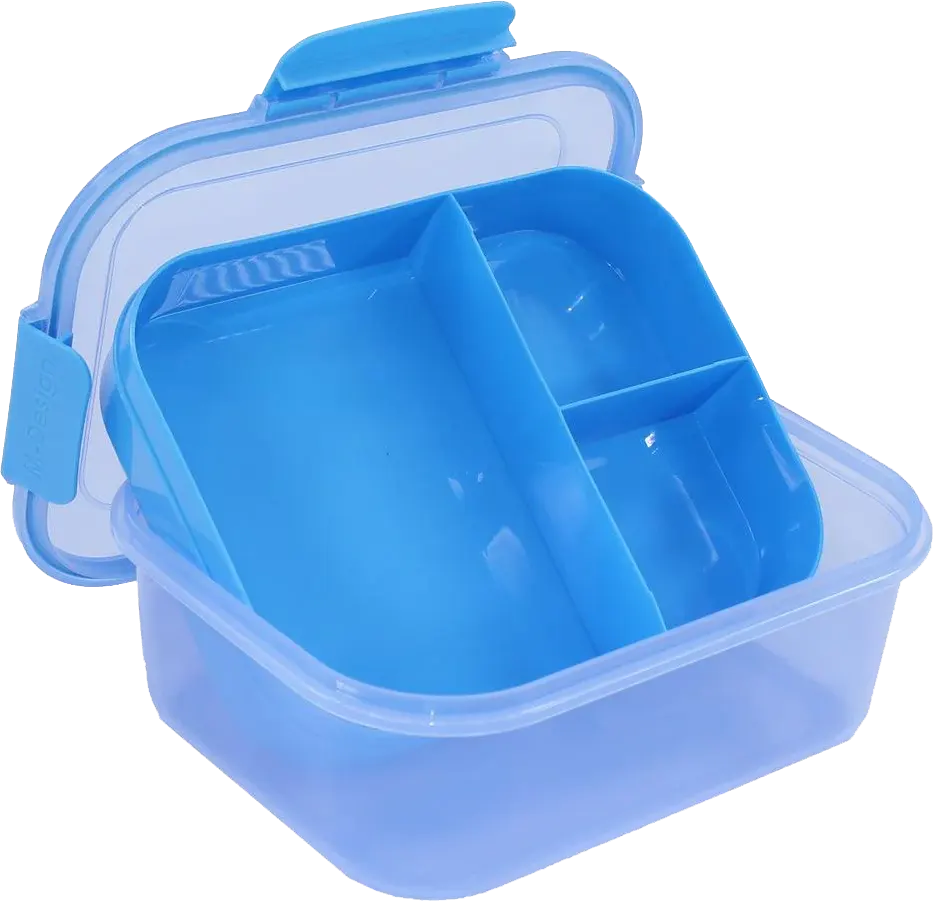 لانش بوكس ام ديزاين، 2.1 لتر، كلبس، أسود، موديل 6445