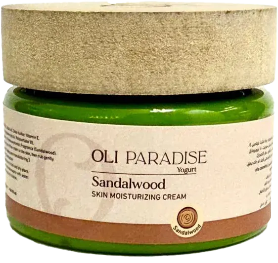 Oli Paradise Sandalwood Cream Body Yogurt, 80 Ml