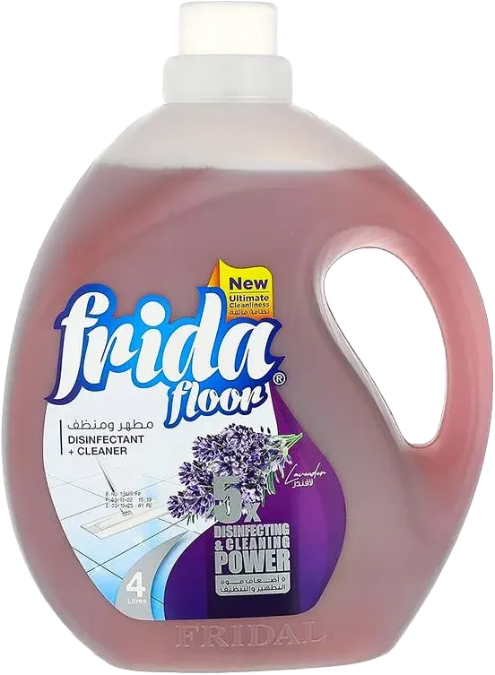 فريدا فلور مطهر ومنظف ارضيات، رائحة لافندر، 4 لتر