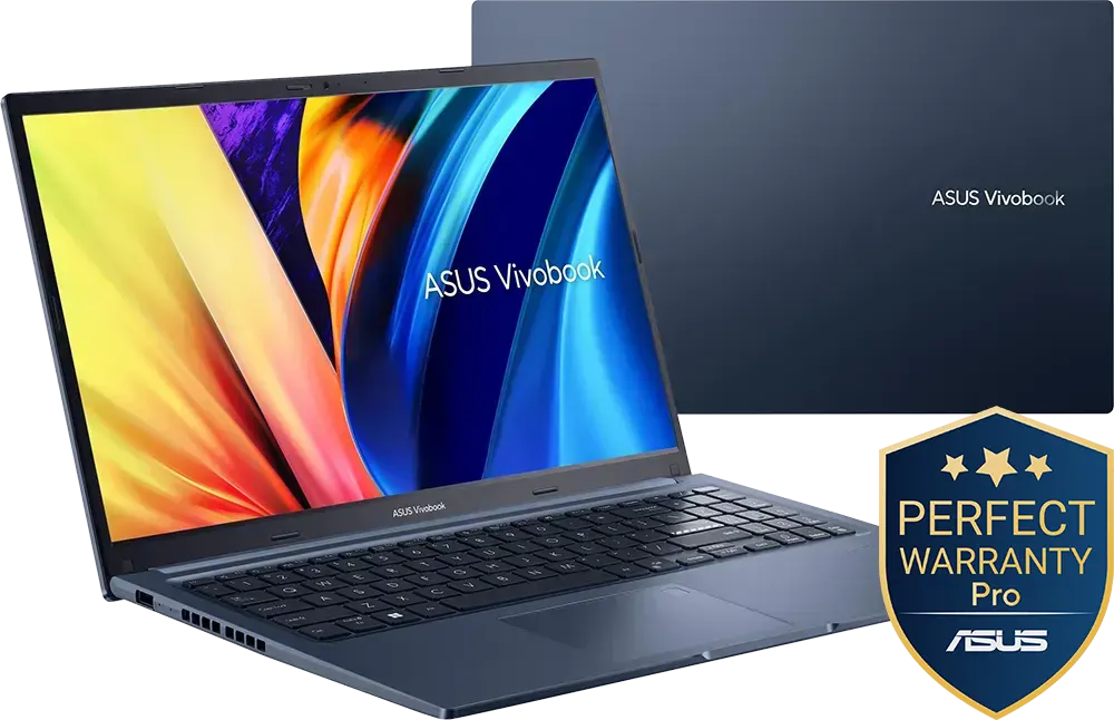 Laptop Asus VivoBook 15 X1502VA-NJ167W , Intel® Core™ i7-13620H, 13th Gen, 16GB RAM, 512GB M.2 NVMe SSD, Intel Iris Xᵉ Integrated Graphics Card , 15.6 Inch FHD Display, Windows 11 Home, Quiet Blue