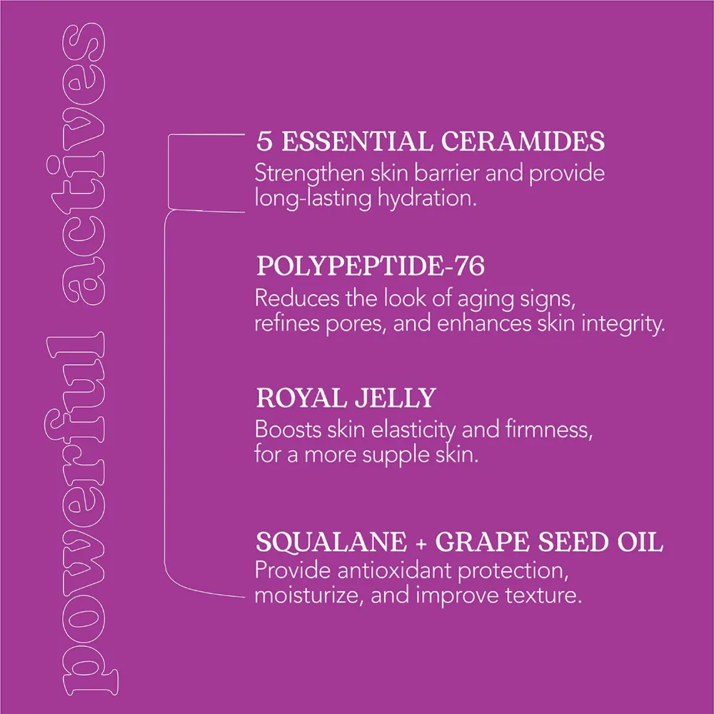 Beesline Ceramide & Peptide 76 Moisturizing Anti-Wrinkle Skin Barrier Protection Cream, 50Ml