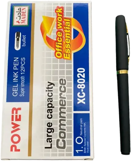 Power Gel Pen Black Body, 1.0 ml, Assorted Colors, XC-8020