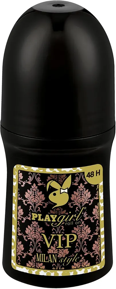Playgirl VIP Milan Style Deodorant Roll On , 50 ML