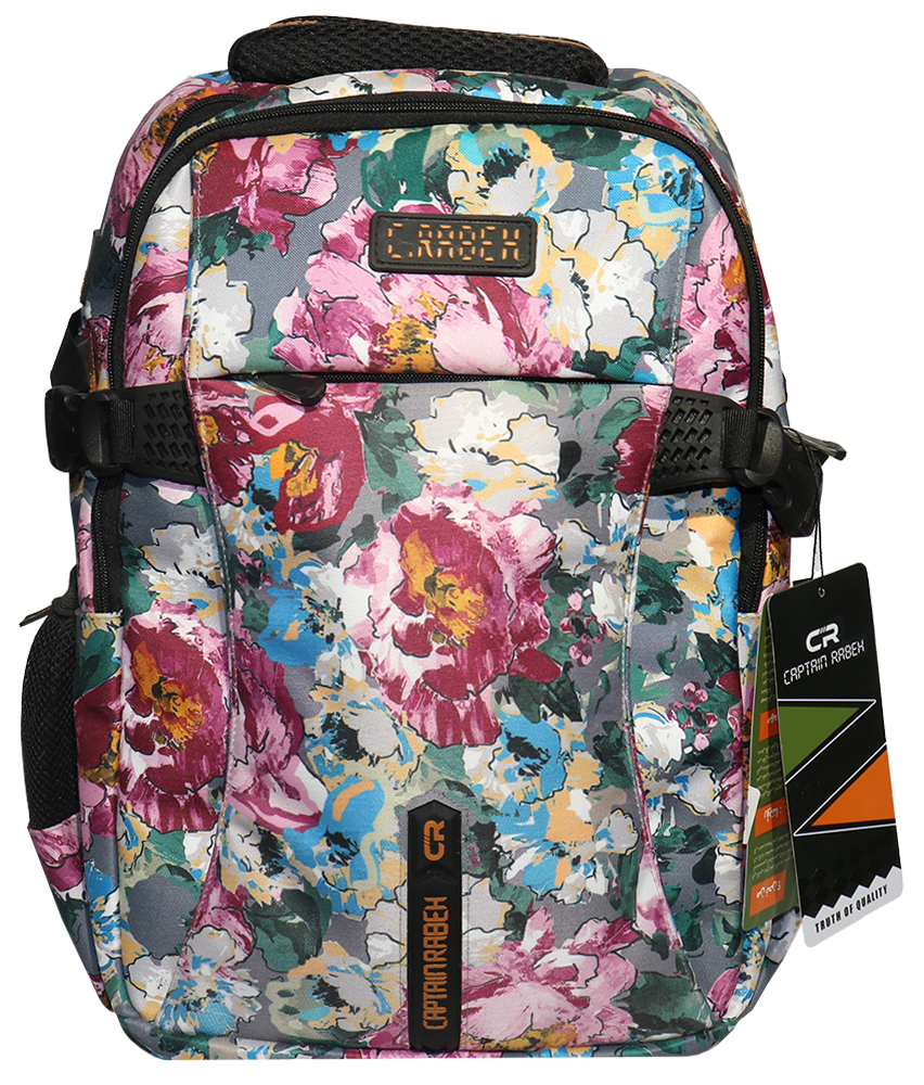 شنطة ظهر مدرسية كابتن رابح للبنات ، مقاومة للماء ، مشجر - أشكال متعددة