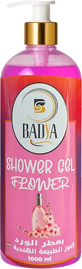 Badya Shower Gel Flower, 1000 Ml