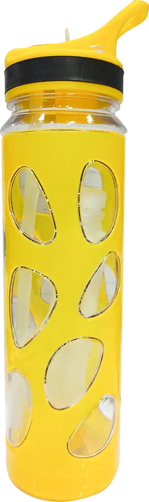 Sports Water Bottle 700ml , Built-in Ice Tube, Built-in Chamois, Multicolor, Model 42-156