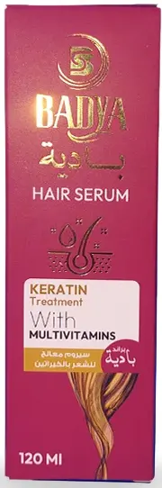 Badya Hair Serum Keratin Treatment, 120 Ml