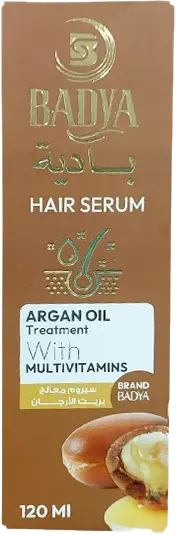 Badya Hair Serum Argan Oil Treatment, 120 Ml