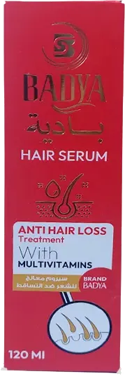 Badya Hair Serum Anti-hair Loss Treatment, 120 Ml