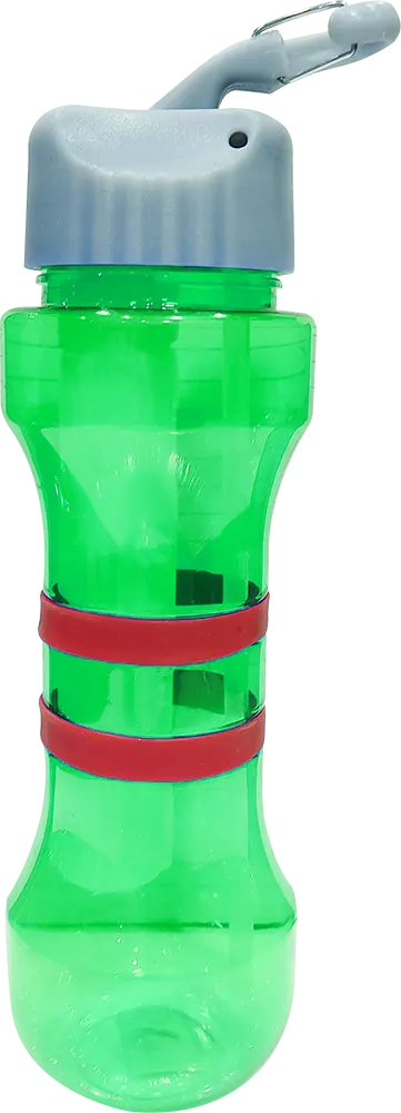 زجاجة مياه رياضية 700 مللى، انبوب ثلج داخلي، شاليمو مدمج، متعددة الألوان، موديل 42-139