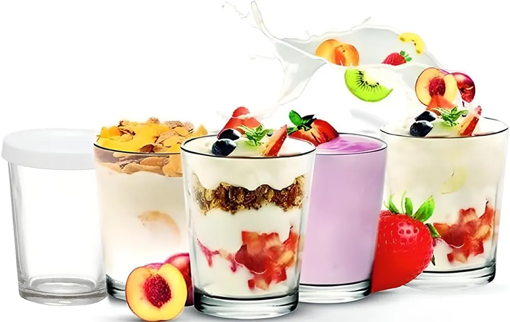 City Yogurt Maker, 8 Cups, 10 Watts, White, HMA-1003