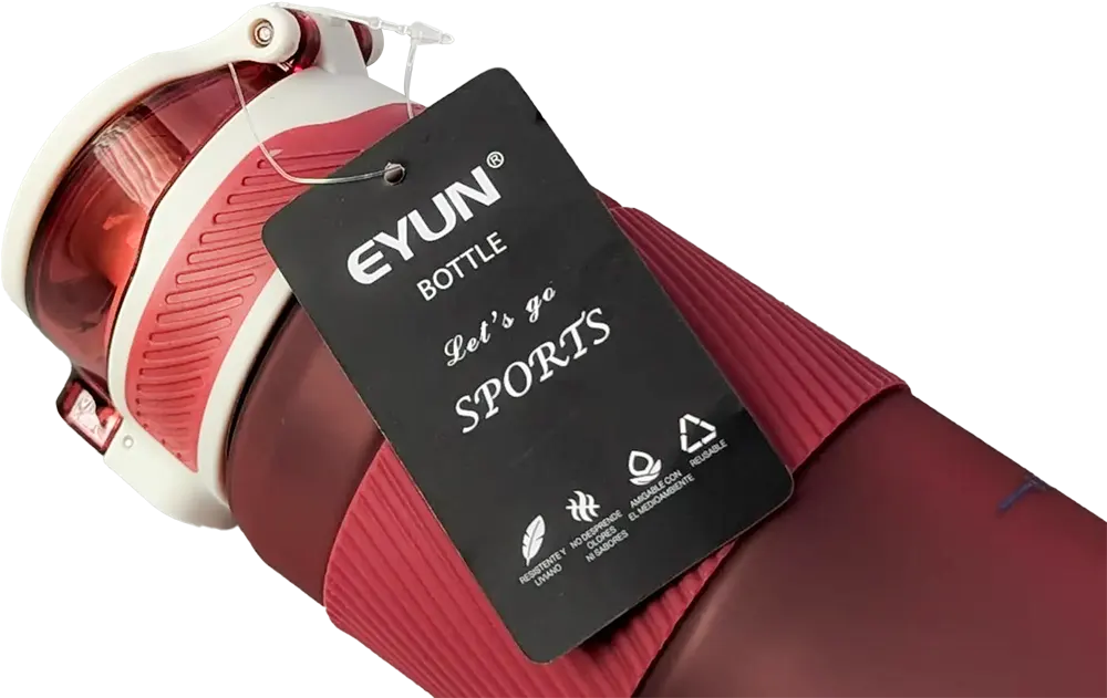 Eyun Nice Sports Water Bottle, 1 Liter, Multicolor, Model 4234-420