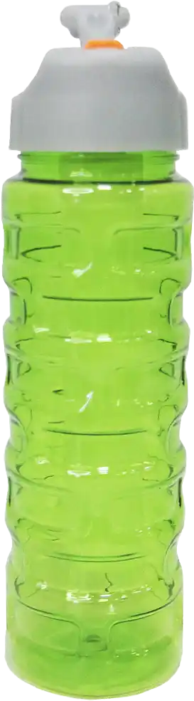 Sports Water Bottle 700ml , Built-in Ice Tube, Built-in Chamois, Plastic Body, Multicolor, Model 42-129