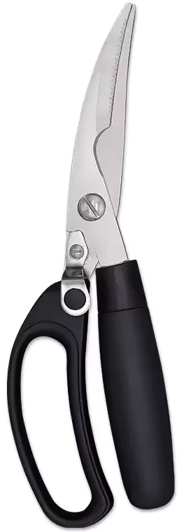 Multipurpose Kitchen Scissors, Black, 016