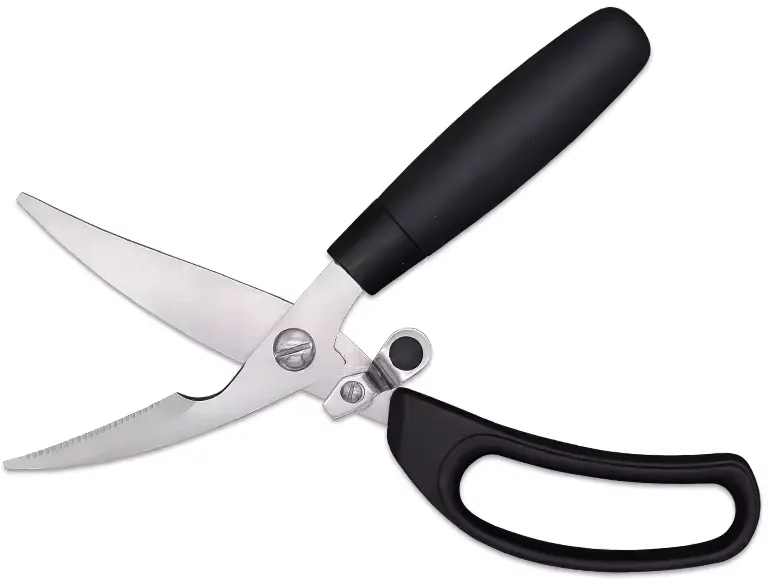 Multipurpose Kitchen Scissors, Black, 016