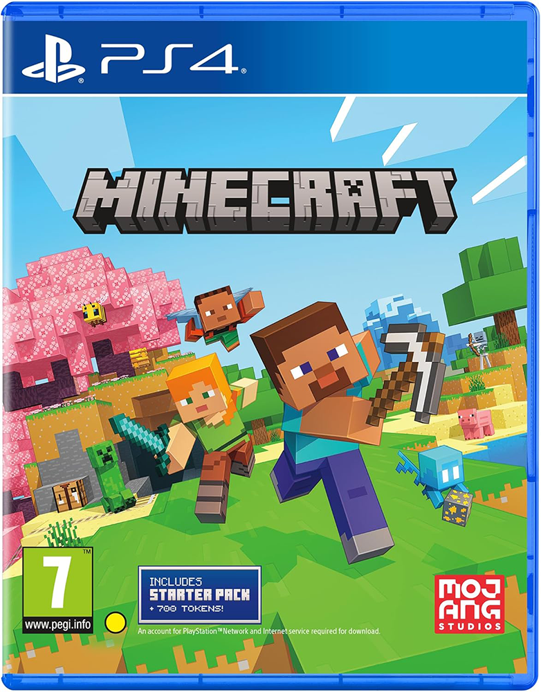 Minecraft V4 Game DVD - For PlayStation 4