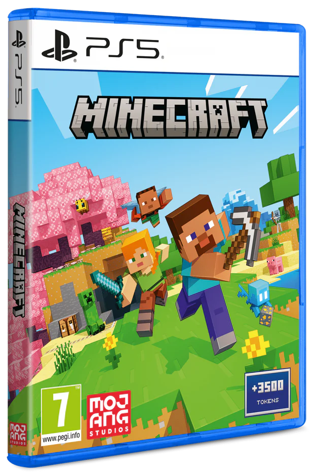 Minecraft Game DVD - For PlayStation 5