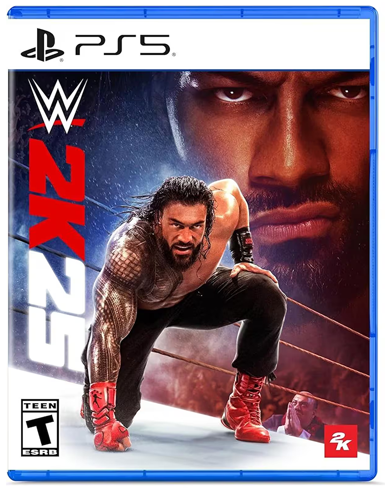 WWE 2K25 Wrestling DVD - For PlayStation 5 , (Arabic Support)