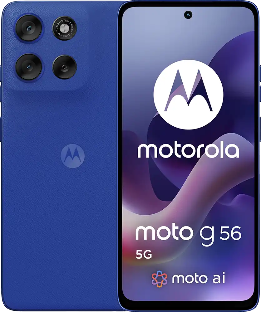 موبايل موتورولا موتو جي 56 ثنائي الشريحة ، ذاكرة 256 جيجابايت ، رامات 12 جيجابايت ، شبكة الجيل الخامس ، أزرق