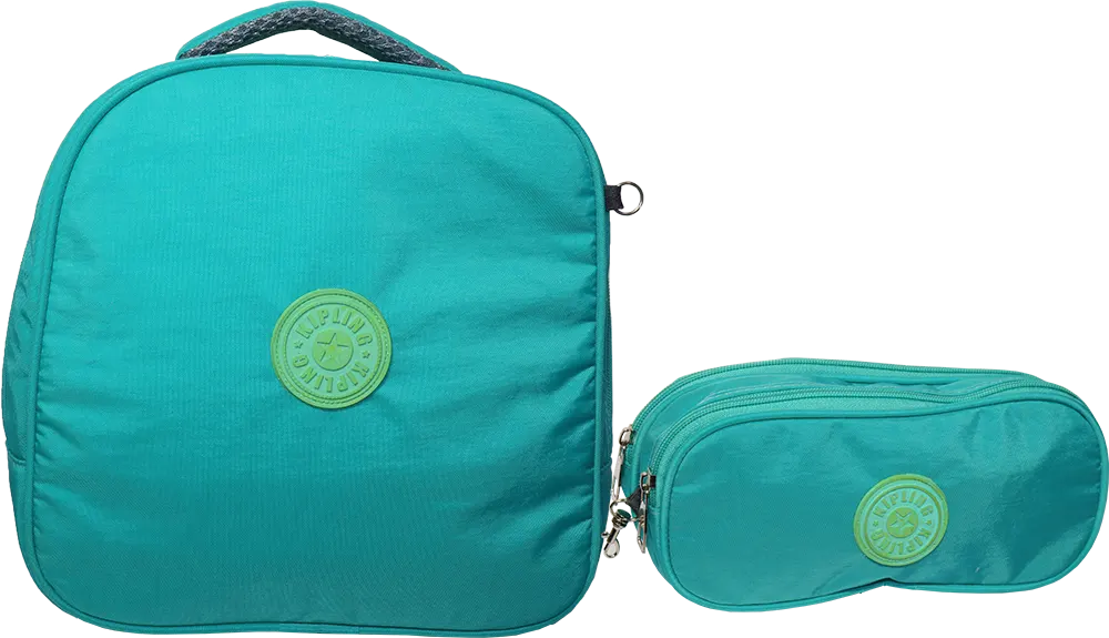 Kipling Lunch Bag Set, 2-Piece, Handy Food Storage Bag, Multicolor