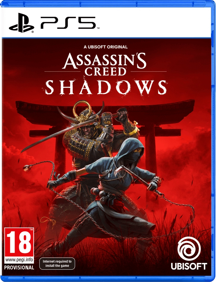 Assassins Creed Shadow Game DVD - For PlayStation 5