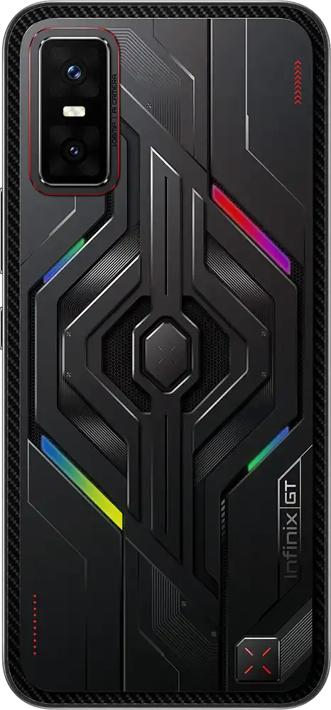 Infinix GT30 Pro Dual SIM Mobile, 512GB Internal Memory, 12GB RAM, 5G, Dark Flare